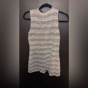 High neck mini dress